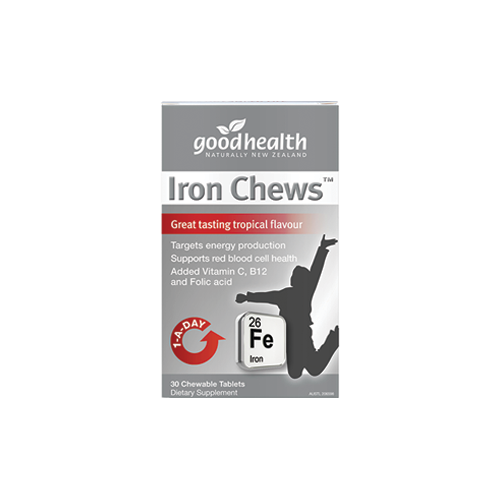 Goodhealth Iron Chews 30 Tablets