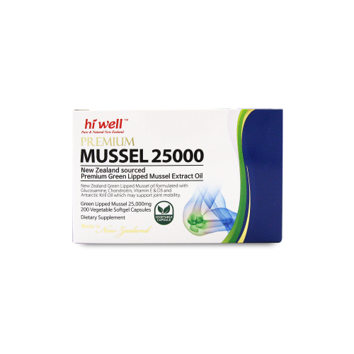 Hi Well Premium Mussel 25000 200 Softgels