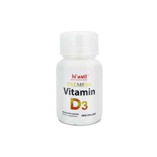 Hi Well Premium Vitamin D3 90 Vege Capsules