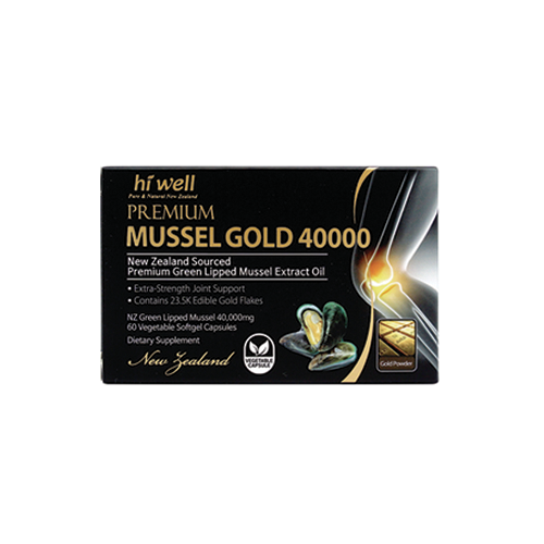 Hi Well Premium Mussel Gold 40000 60 Softgels