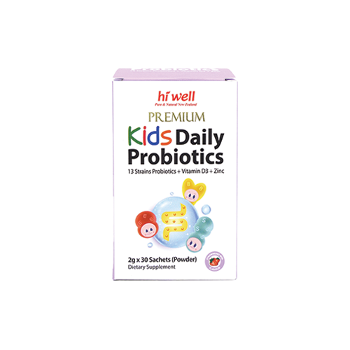 (2+1) Hi Well Premium Kids Daily Probiotics 2g x 30Sachets