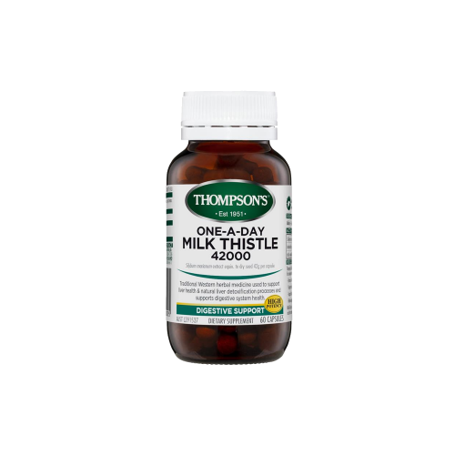 Thompson&#039;s One-A-Day Milk Thistle 42000 60 Capsules