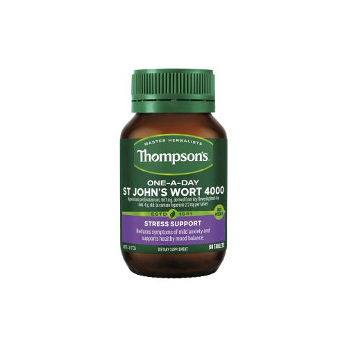 Thompson&#039;s One-A-Day St. John&#039;s Wort 4000mg 60Tablets