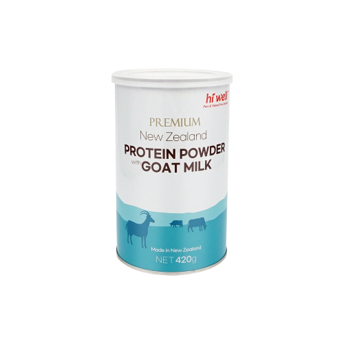 Hi Well Premium New Zealand Protein Powder with Goat Milk 420g