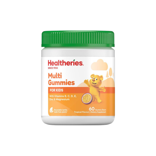 Healtheries Multi Gummies For Kids Tropical Flavour 60 Gummy Bears