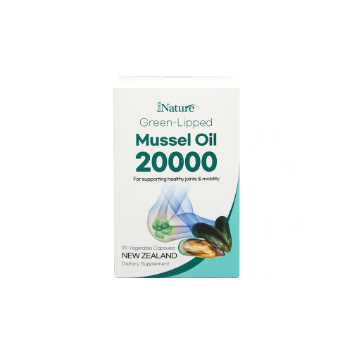 From Nature Green Lipped Mussel Oil 20000 90Vegetable Capsules