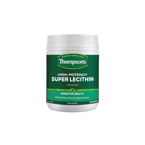 Thompson&#039;s High Potency Super Lecithin 200 Capsules