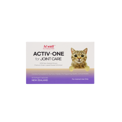 Hi Well Pet for Cats Activ-One for Joint Care 60Softgel Capsules