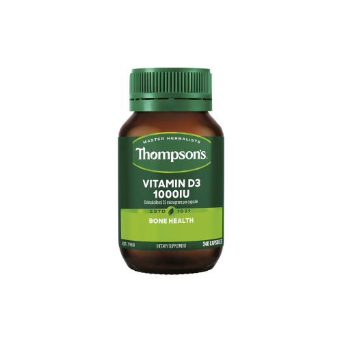 Thompson&#039;s Vitamin D3 1000IU 240Capsules