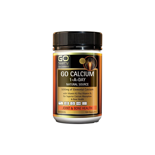 GO healthy Go Calcium 1-A-Day 120 Capsules