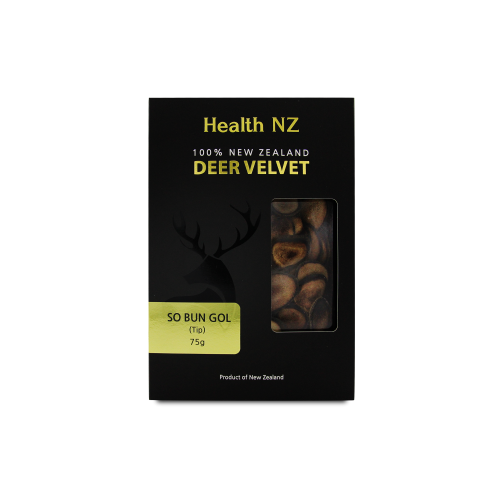 Health NZ 100% New Zealand Deer Velvet So Bun Gol 75g