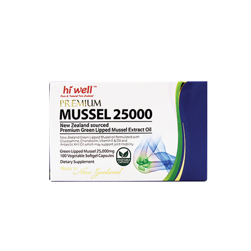 Hi Well Premium Mussel 25000 100 Softgels
